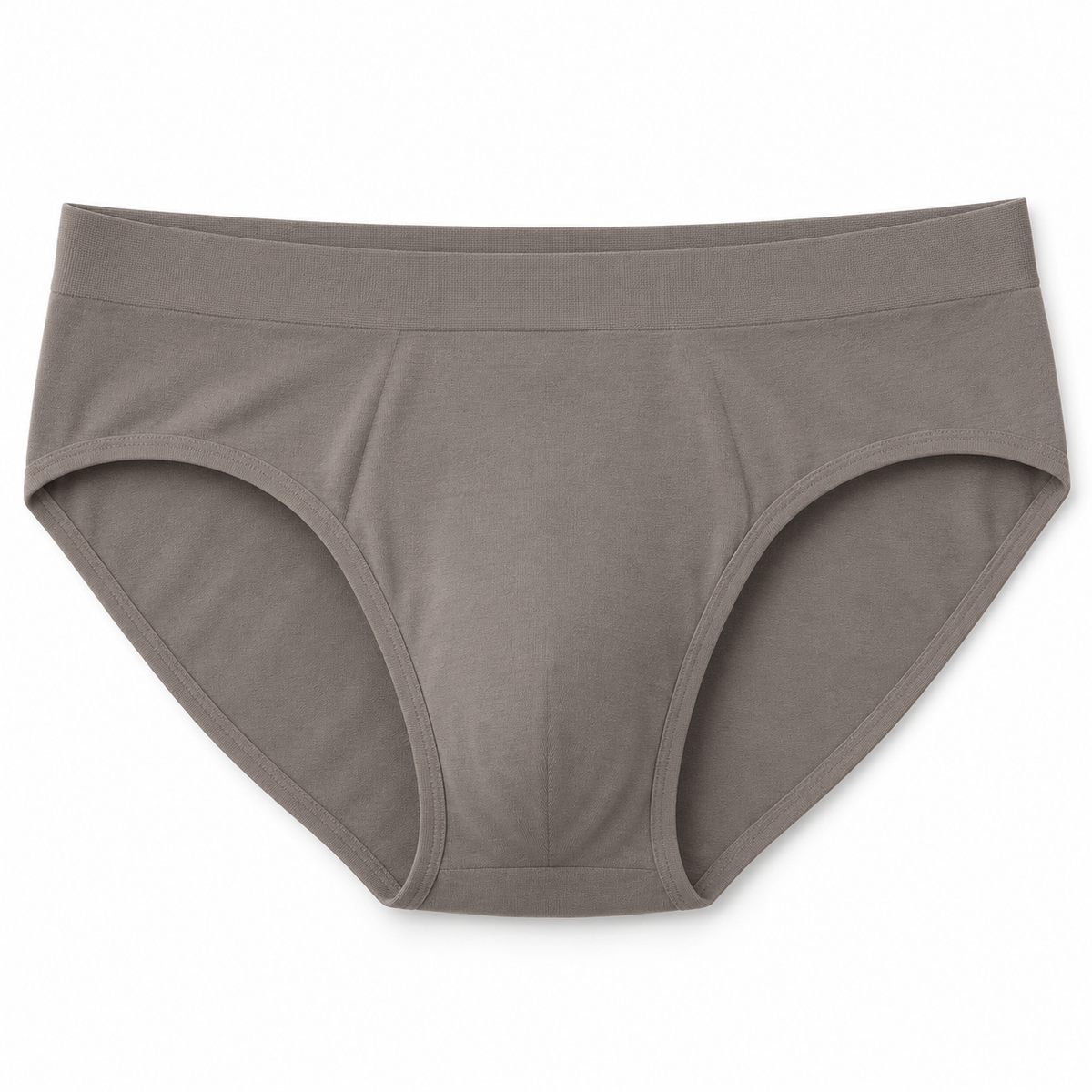 Youthrisewell Taupe Seamless Comfort Briefs with Wide Waistband