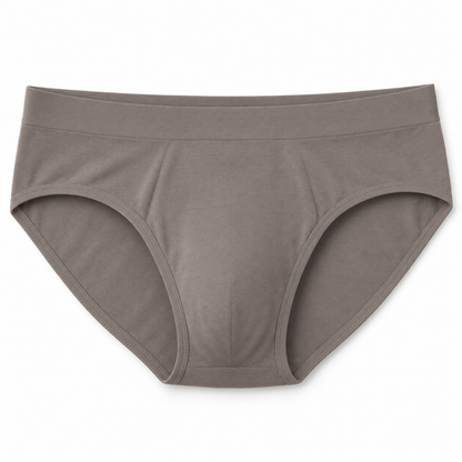 Youthrisewell Taupe Seamless Comfort Briefs with Wide Waistband
