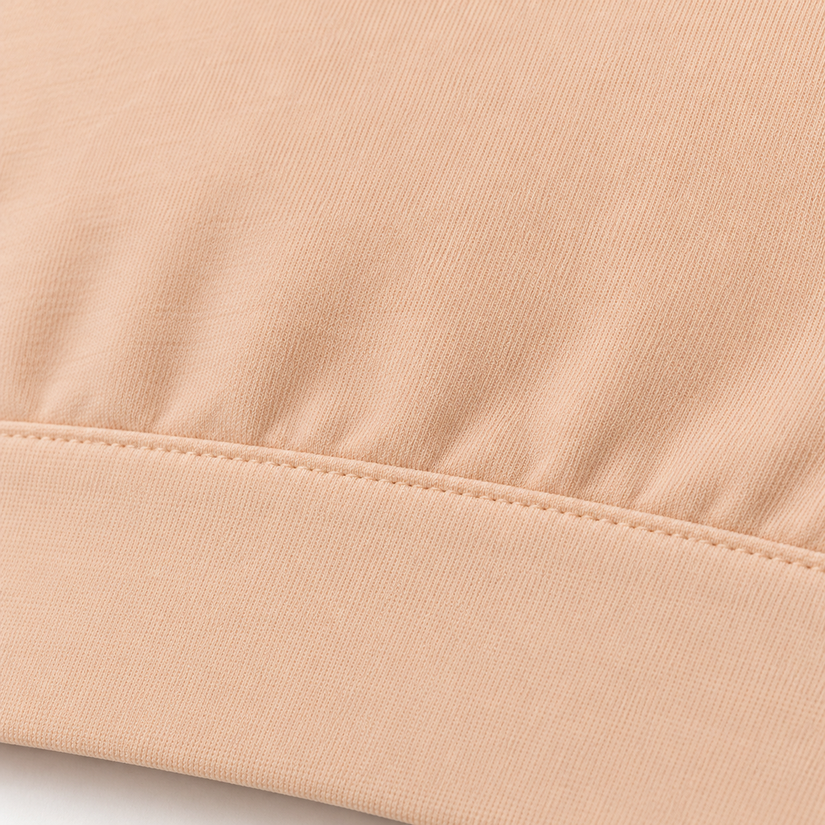 Youthrisewell Peach Comfort Bralette with Wide Shoulder Straps