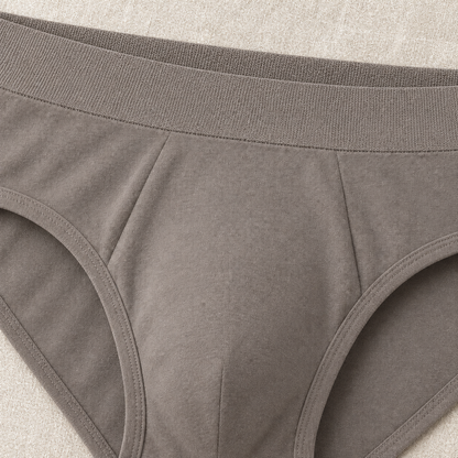 Youthrisewell Taupe Seamless Comfort Briefs with Wide Waistband