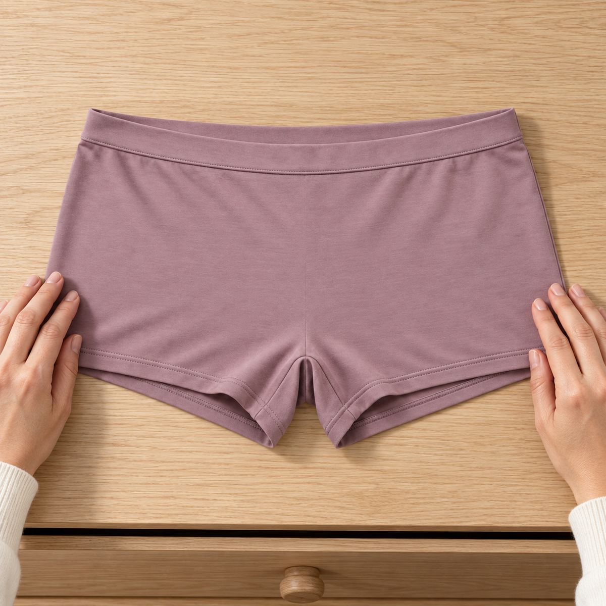 Youthrisewell Dusty Mauve Everyday Comfort Boyshorts