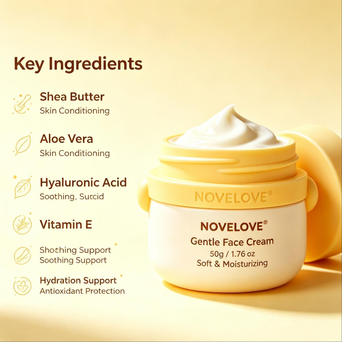 NOVELOVE® Gentle Face Cream