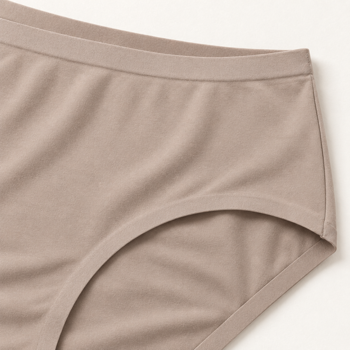 Youthrisewell Warm Taupe Seamless Everyday Comfort Hipster Briefs