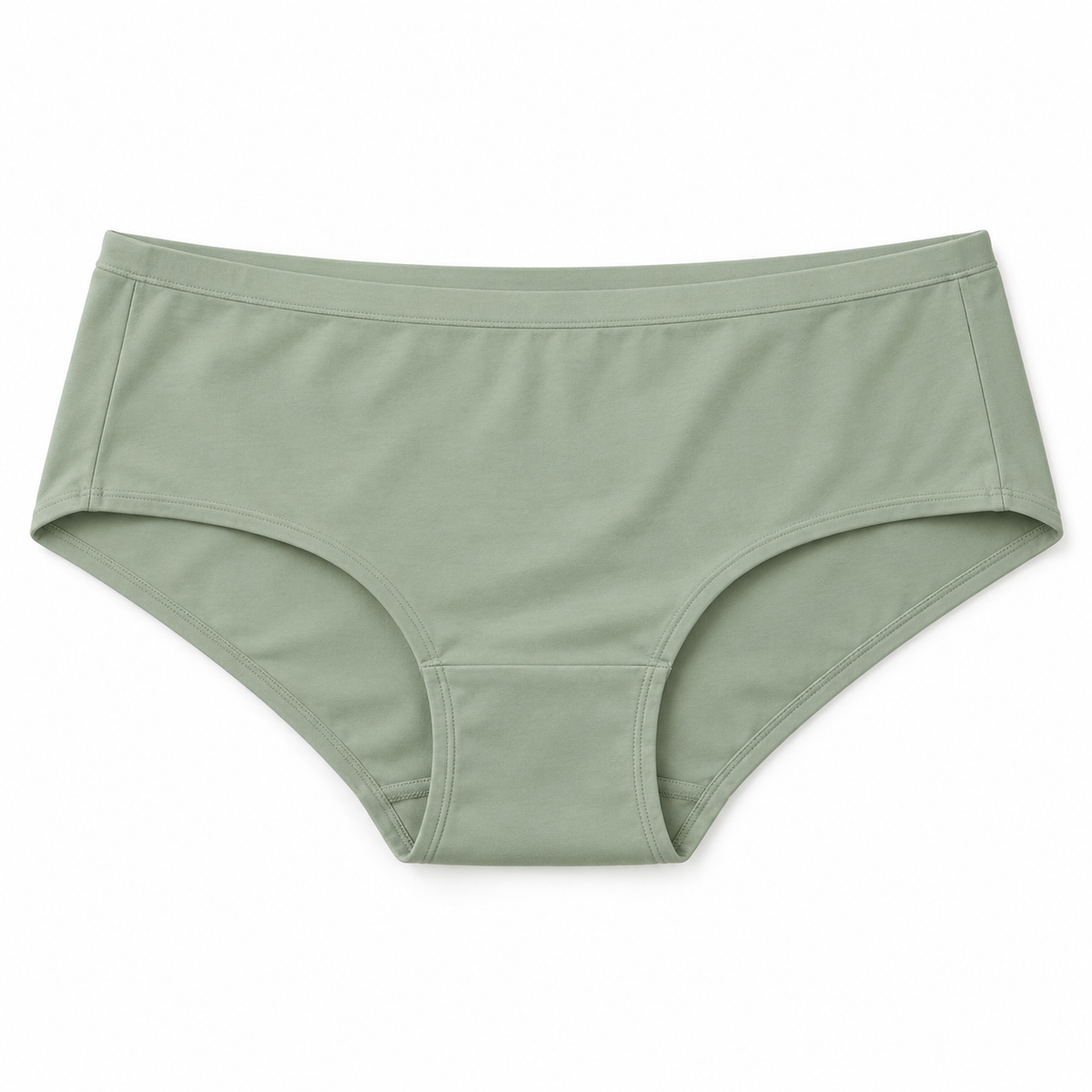 Youthrisewell Sage Green Mid-Rise Everyday Comfort Briefs