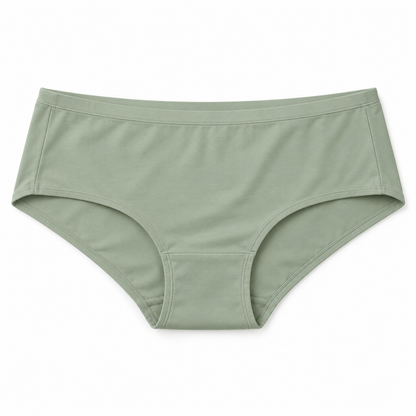 Youthrisewell Sage Green Mid-Rise Everyday Comfort Briefs