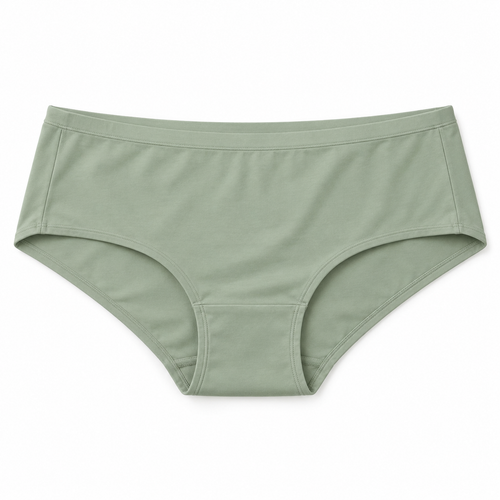 Youthrisewell Sage Green Mid-Rise Everyday Comfort Briefs